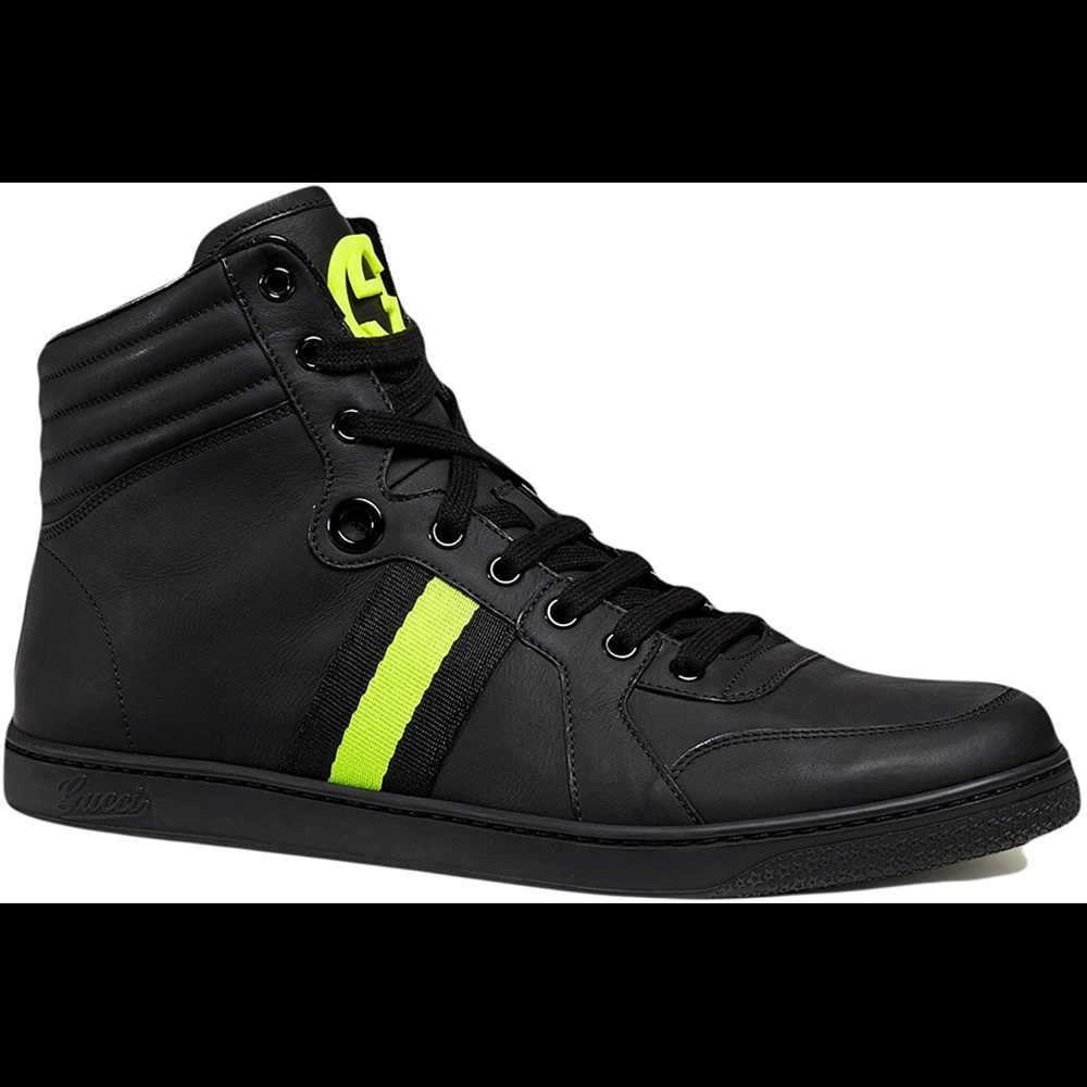 Authentic Gucci Viaggio Hightop Sneakers